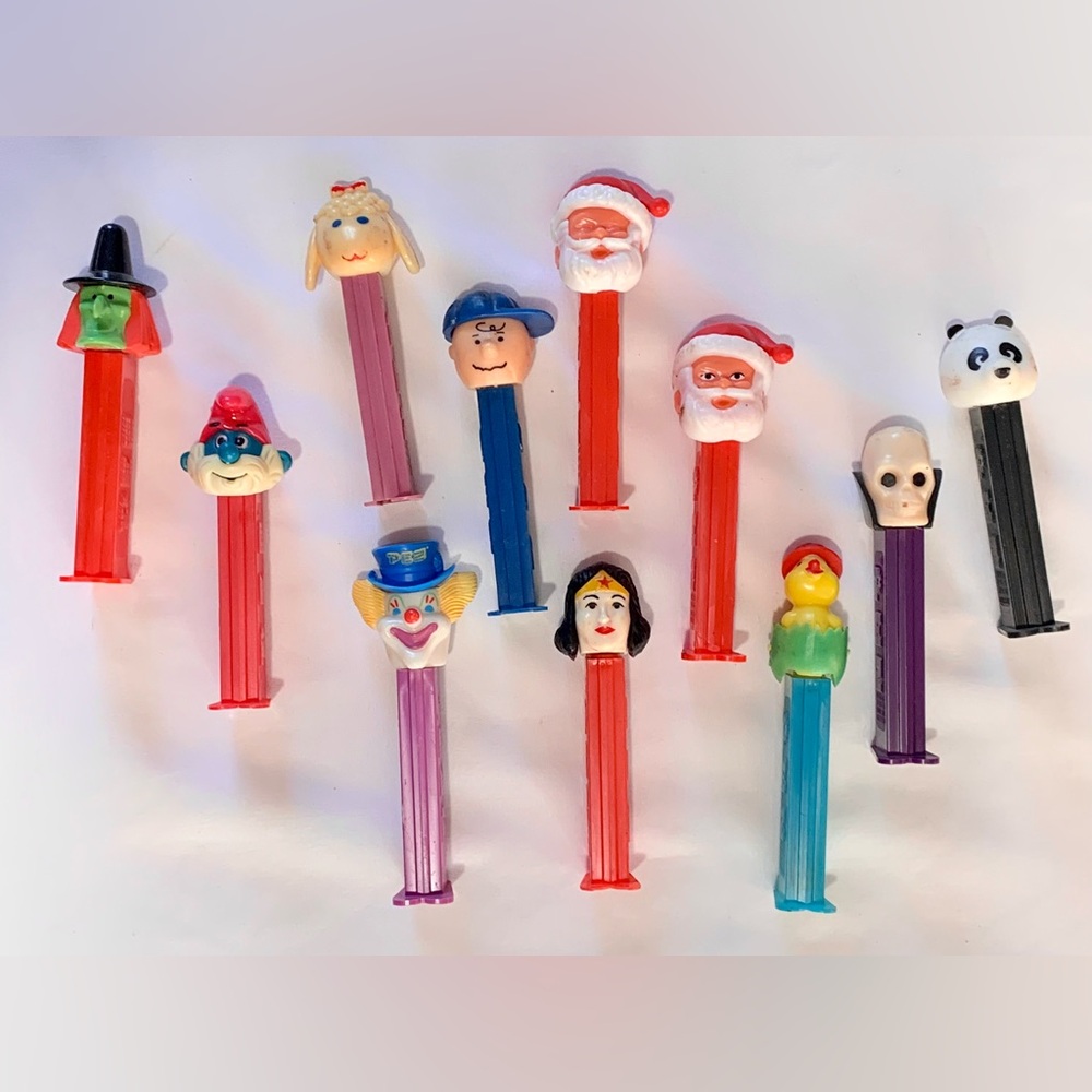 Vintage 80s-90s PEZ Dispenser Lot